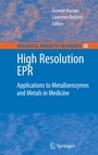 Cover: High Resolution EPR - Springer