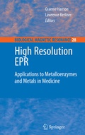 Cover: High Resolution EPR - Springer