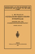 Cover: Oxydations-Reductions-Potentiale - Springer