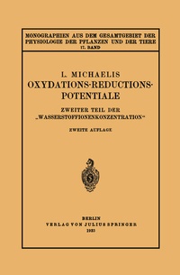 Enlarge image Cover: Oxydations-Reductions-Potentiale - Springer