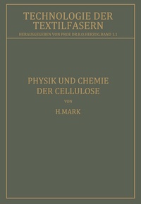 Enlarge image Cover: Physik und Chemie der Cellulose - Springer