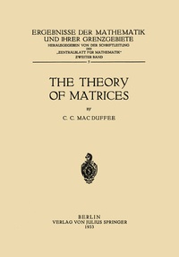 Abbildung von: The Theory of Matrices - Springer