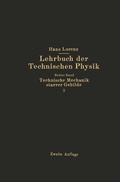 Cover: Technische Mechanik starrer Gebilde - Springer
