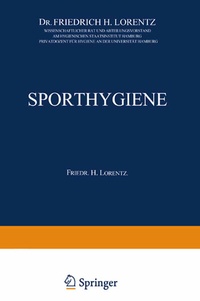 Abbildung von: Sporthygiene - Springer