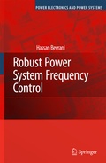 Cover: Robust Power System Frequency Control - Springer