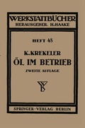 Cover: &Ouml;l im Betrieb - Springer