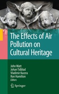 Cover: The Effects of Air Pollution on Cultural Heritage - Springer