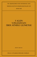 Cover: Vorlesungen &uuml;ber H&ouml;here Geometrie - Springer