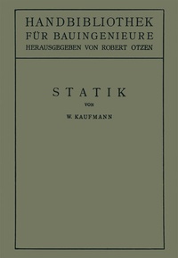 Enlarge image Cover: Statik - Springer