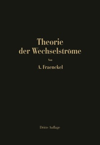 Abbildung von: Theorie der Wechselströme - Springer