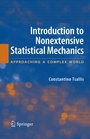 Cover: Introduction to Nonextensive Statistical Mechanics - Springer