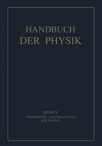 Abbildung von: Thermische Eigenschaften der Stoffe - Springer