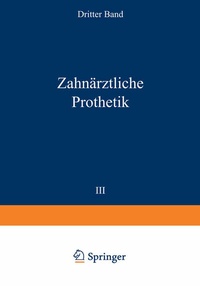 Abbildung von: Zahnärztliche Prothetik - Springer