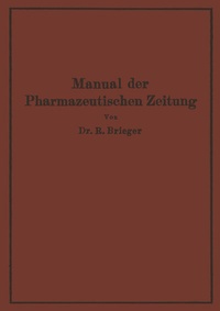 Abbildung von: Manual der Pharmazeutischen Zeitung - Springer