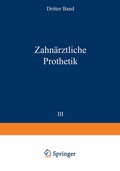 Cover: Zahn&auml;rztliche Prothetik - Springer