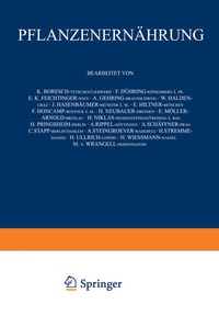 Abbildung von: PflanZenernährung - Springer