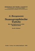 Cover: Nomographische Tafeln f&uuml;r den Gebrauch in der Radiotechnik - Springer