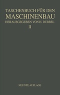 Cover: Taschenbuch f&uuml;r den Maschinenbau - Springer