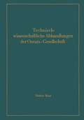 Cover: Technischwissenschaftliche Abhandlungen der Osram-Gesellschaft - Springer