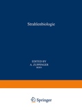 Cover: Strahlenbiologie / Radiation Biology - Springer