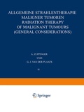 Cover: Allgemeine Strahlentherapie Maligner Tumoren / Radiation Therapy of Malignant Tumours (General Considerations) - Springer