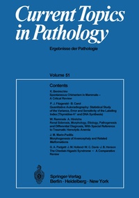 Enlarge image Cover: Current Topics in Pathology - Springer