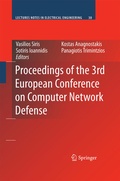 Cover: Proceedings of the 3rd European Conference on Computer Network Defense - Springer