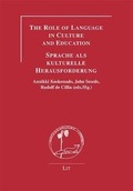 Cover: The Role of Language in Culture and Education - Sprache als kulturelle Herausforderung - LIT