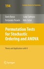 Cover: Permutation Tests for Stochastic Ordering and ANOVA - Springer