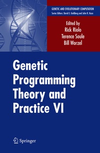 Enlarge image Cover: Genetic Programming Theory and Practice VI - Springer