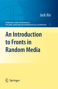 Enlarge image Cover: An Introduction to Fronts in Random Media - Springer