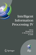 Cover: Intelligent Information Processing IV - Springer