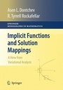 Cover: Implicit Functions and Solution Mappings - Springer