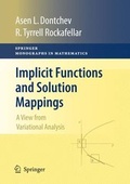 Cover: Implicit Functions and Solution Mappings - Springer