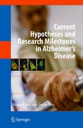 Cover: Current Hypotheses and Research Milestones in Alzheimer's Disease - Springer
