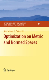 Abbildung von: Optimization on Metric and Normed Spaces - Springer
