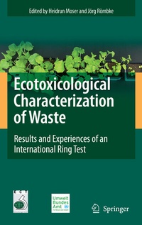 Abbildung von: Ecotoxicological Characterization of Waste - Springer