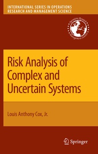 Abbildung von: Risk Analysis of Complex and Uncertain Systems - Springer