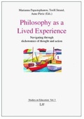 Cover: Philosophy as a Lived Experience - Lit Verlag