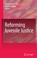 Cover: Reforming Juvenile Justice - Springer