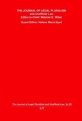 Cover: Legal Pluralism and International Development Interventions - LIT