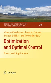 Abbildung von: Optimization and Optimal Control - Springer