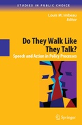 Cover: Do They Walk Like They Talk? - Springer