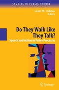 Cover: Do They Walk Like They Talk? - Springer