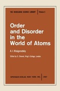Cover: Order and Disorder in the World of Atoms - Springer