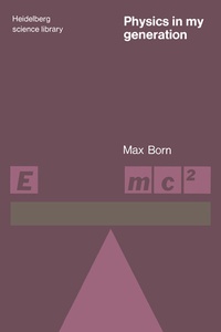 Enlarge image Cover: Physics in My Generation - Springer