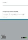 Cover: Das "Zeug" in Abgrenzung zum "Werk" - GRIN Verlag