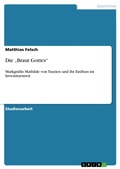 Cover: Die "Braut Gottes" - GRIN Verlag