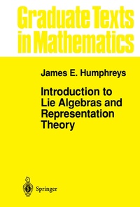 Abbildung von: Introduction to Lie Algebras and Representation Theory - Springer