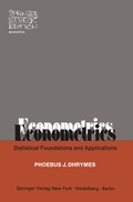 Cover: Econometrics - Springer